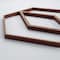 Ekena Millwork Extra Small Hillrose Decorative Fretwork Wood Wall Panels, Walnut, 7 3/8"W x 7 3/8"H x 3/8"T WALW08X08X0375HREWA - alternate 4